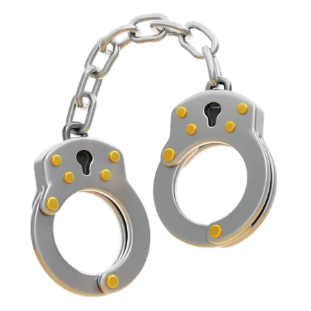 HANDCUFFS  3D Icon