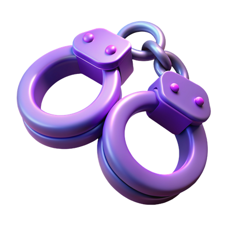 Handcuffs  3D Icon