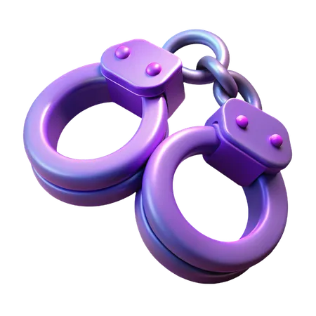 Handcuffs  3D Icon