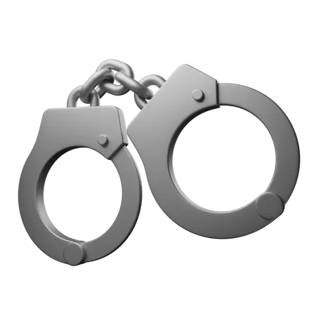 Handcuffs  3D Icon