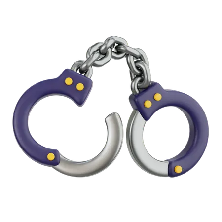 Handcuffs  3D Icon