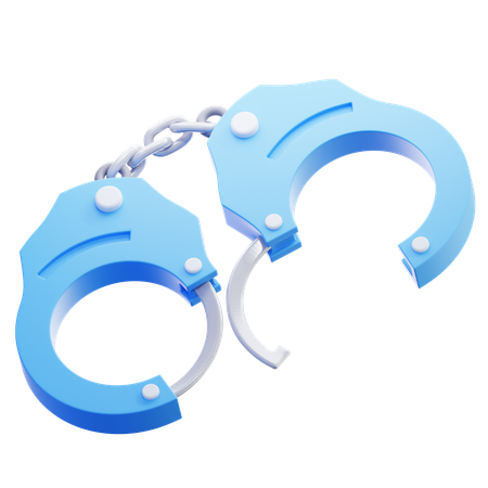 Handcuffs  3D Icon