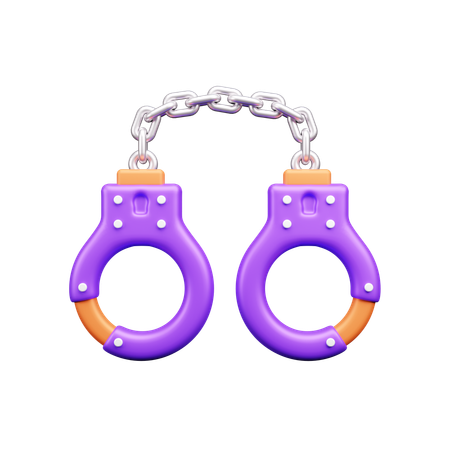 Handcuffs  3D Icon