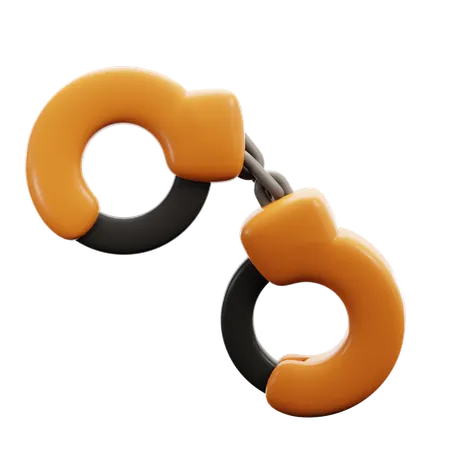 Handcuffs  3D Icon