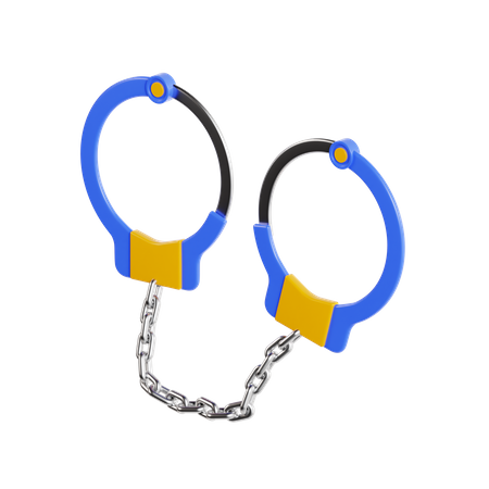 Handcuffs  3D Icon