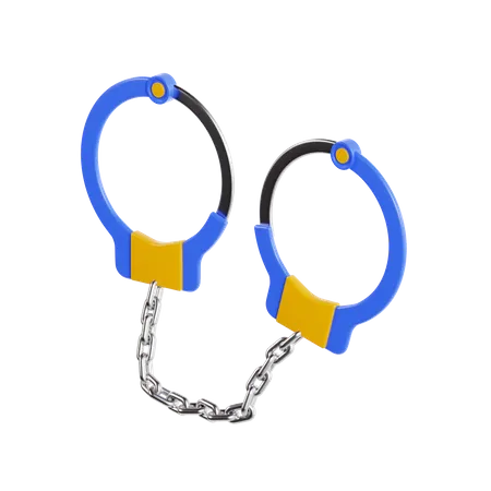 Handcuffs  3D Icon