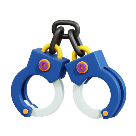 Handcuffs  3D Icon