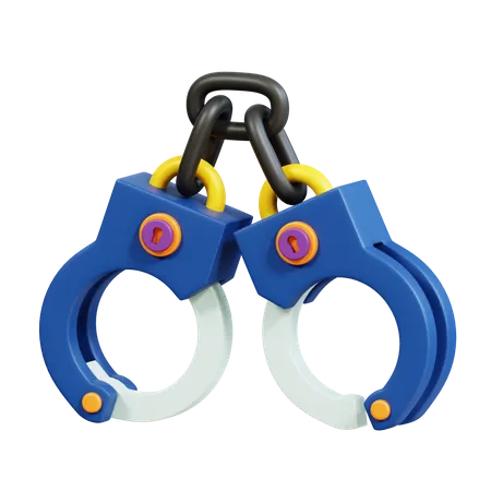 Handcuffs  3D Icon