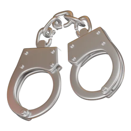 Handcuffs  3D Icon