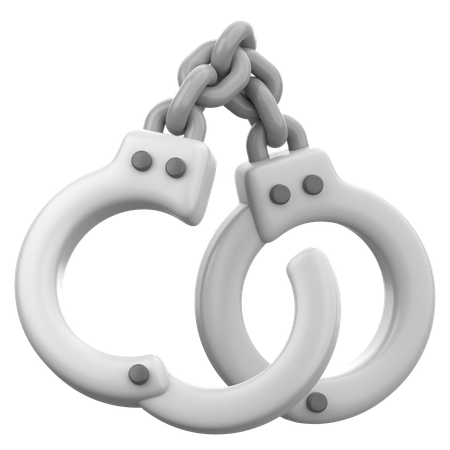 Handcuffs  3D Icon