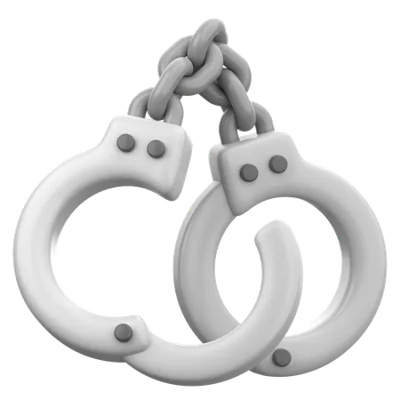 Handcuffs  3D Icon