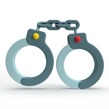 Handcuffs  3D Icon