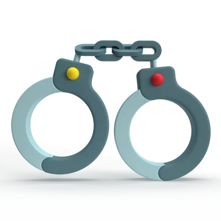 Handcuffs  3D Icon