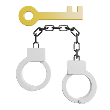 Handcuffs  3D Icon