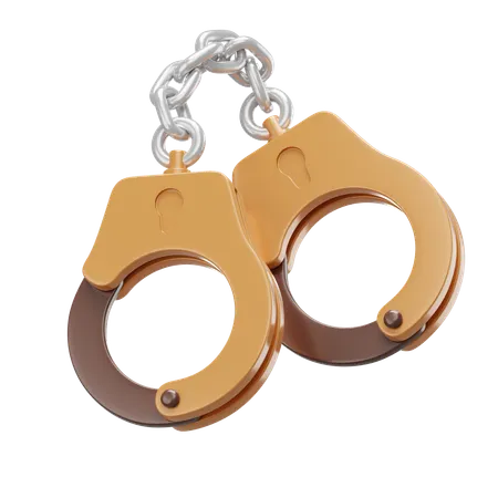 Handcuffs  3D Icon