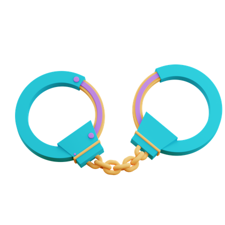 Handcuffs  3D Icon