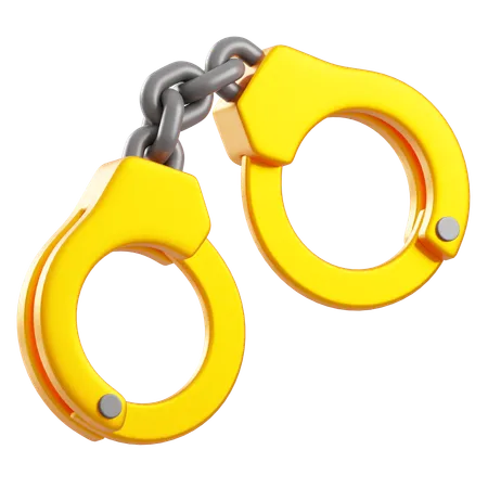 Handcuffs  3D Icon