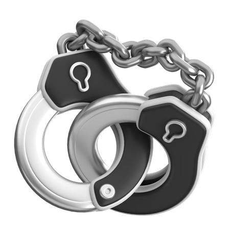 Handcuffs  3D Icon