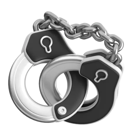 Handcuffs  3D Icon