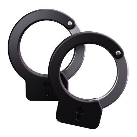 Handcuffs  3D Icon