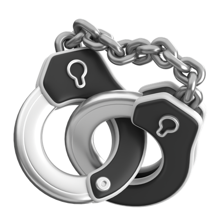 Handcuffs  3D Icon
