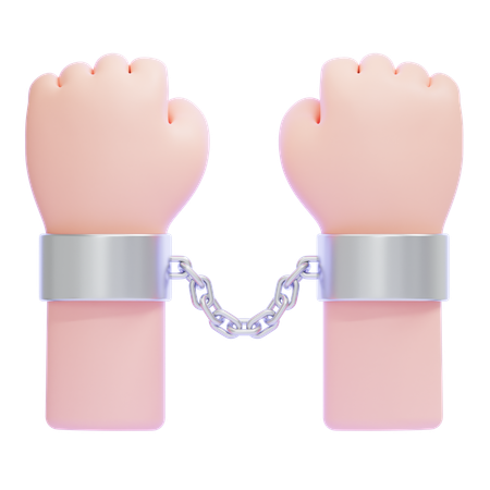 Handcuffs  3D Icon