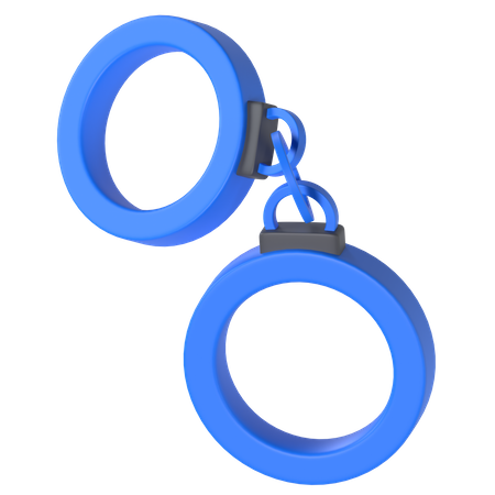 Handcuffs  3D Illustration