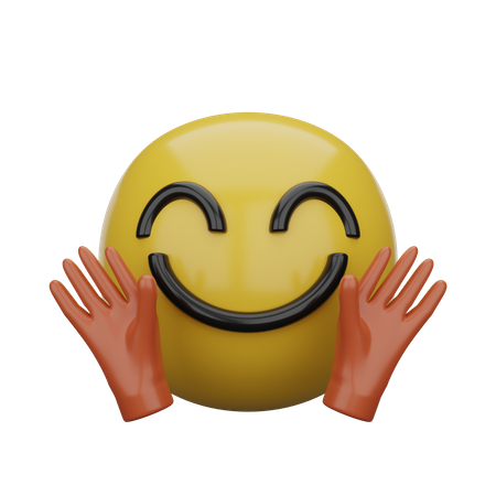 Hände hoch Emoji  3D Emoji