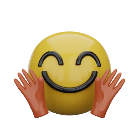 Hände hoch Emoji  3D Emoji