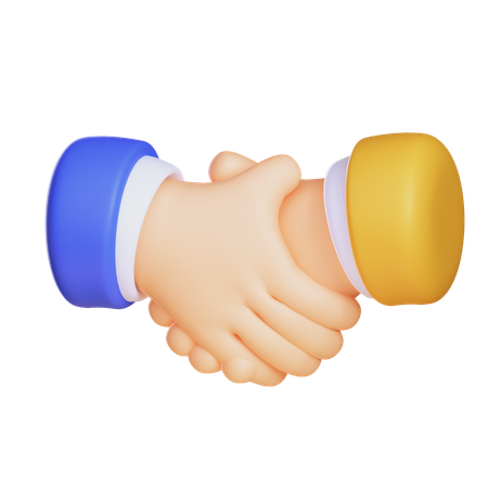 Händedruck  3D Icon