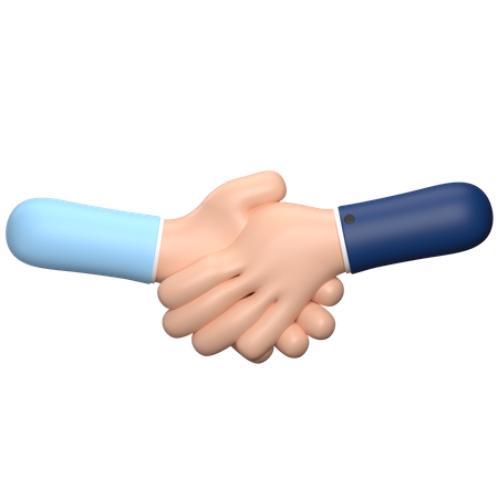 Händedruck Handbewegung  3D Icon