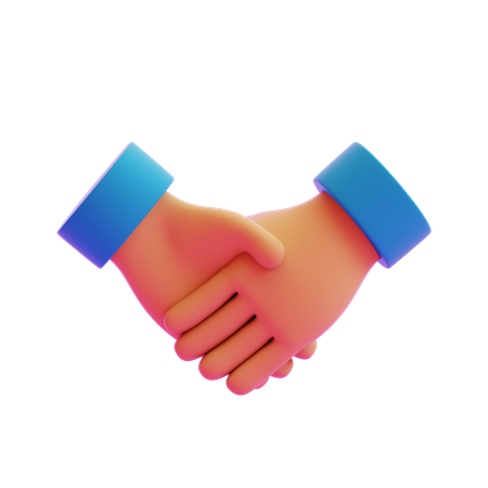 Händedruck Handbewegung  3D Icon