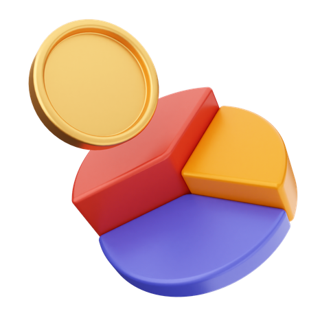 Handelsdiagramm  3D Icon