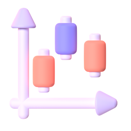 Handelsdiagramm  3D Icon
