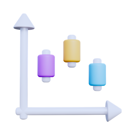 Handelsdiagramm  3D Icon