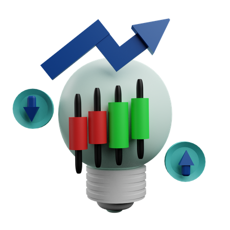 Handelsidee  3D Icon