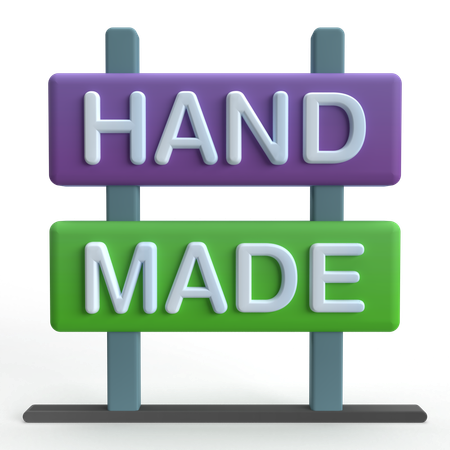 Handgemacht  3D Icon