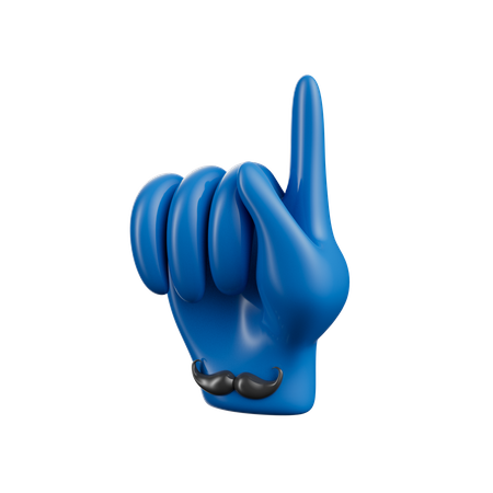 Handbewegung  3D Icon