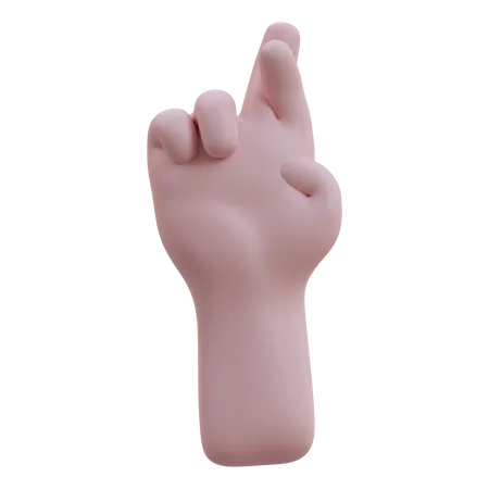 Handgeste spielen  3D Icon