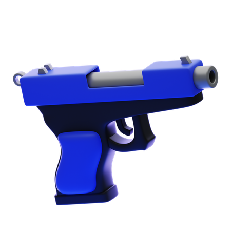 HANDGUN  3D Icon