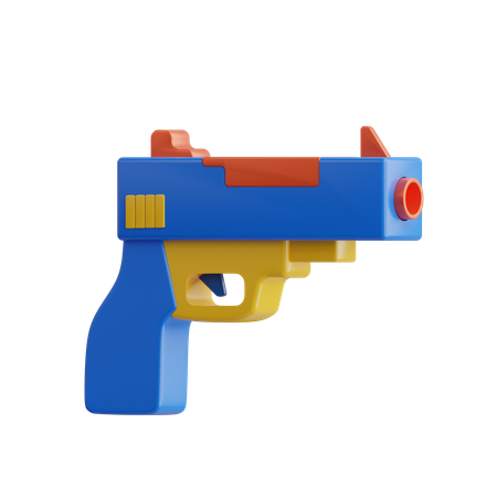 Handgun  3D Icon