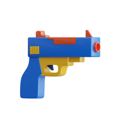 Handgun  3D Icon