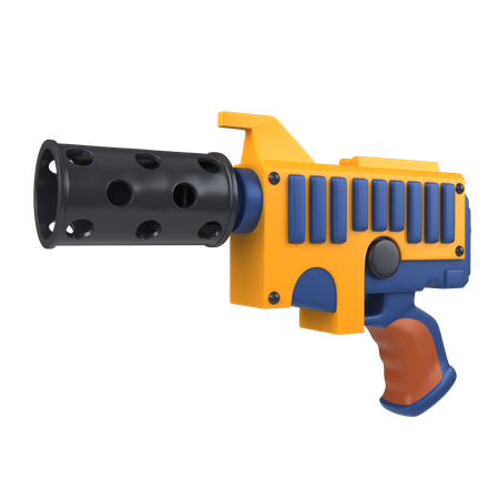 Handgun  3D Icon