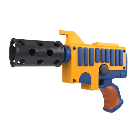 Handgun  3D Icon