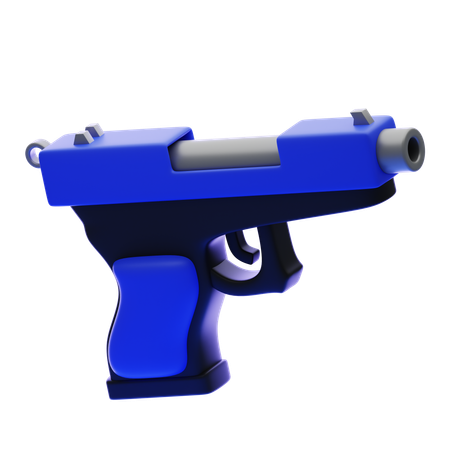 HANDGUN  3D Icon