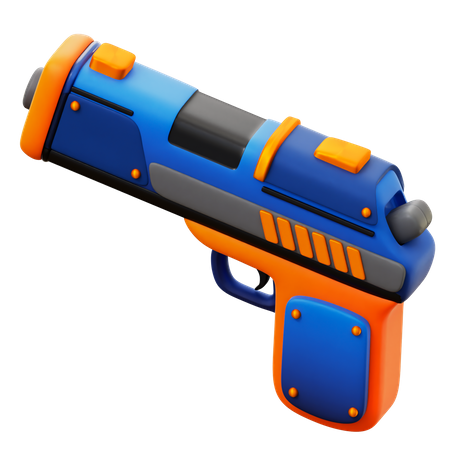 Handgun 3D Icon