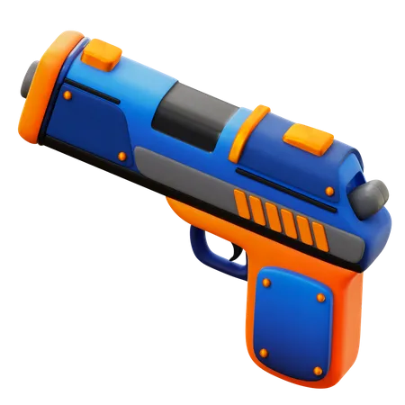 Handgun 3D Icon