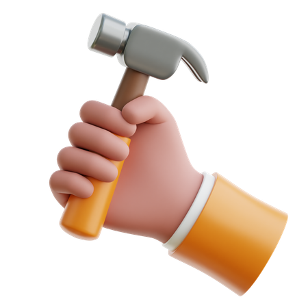 Handhammer  3D Icon