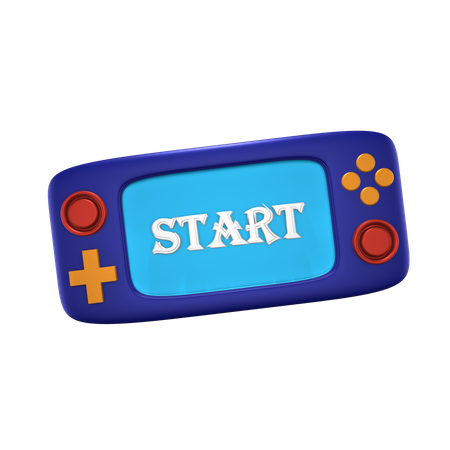 Handheld Game  3D Icon