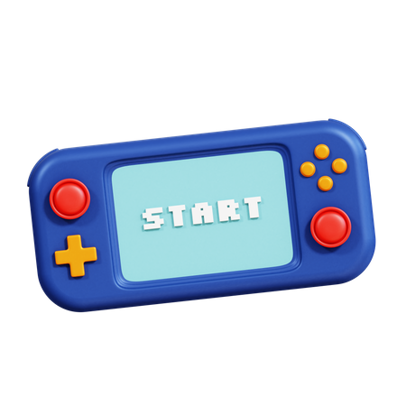 Handheld Game  3D Icon